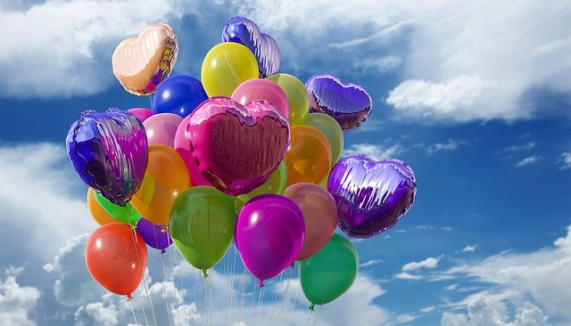balony urodzinowe